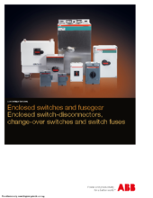 ABB Enclosed switch-disconnectors