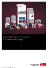 ABB Industrial Plugs and Sockets