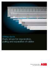 ABB Wiring duct catalog