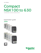 Compact NSX100 to 630-Substitution guide
