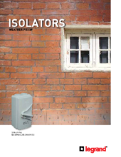 Legrand Isolators