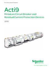 Schneider Acti9 Protection Catalogue